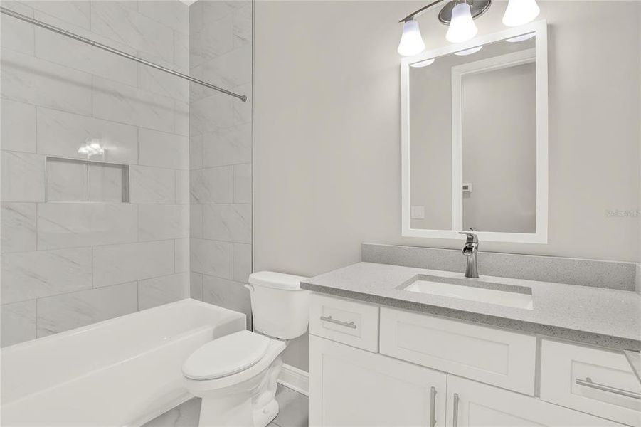 Furnished interior view inside a new home in , Tampa (Image 17).