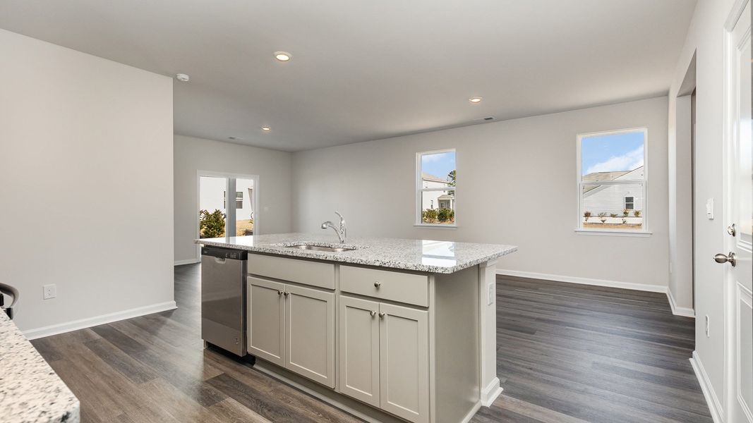 Furnished interior view inside a new home in Sandridge Park, Little River (Image 6).