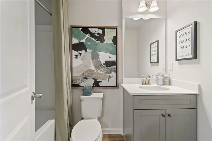 Furnished interior view inside a new home in Diamante, Stockbridge (Image 15).