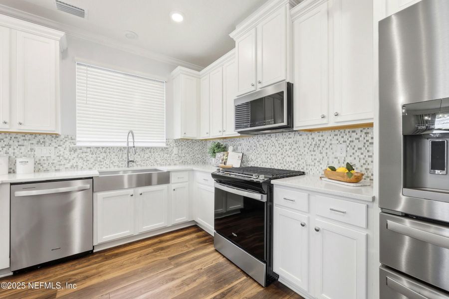 Furnished interior view inside a new home in , St. Augustine (Image 15).