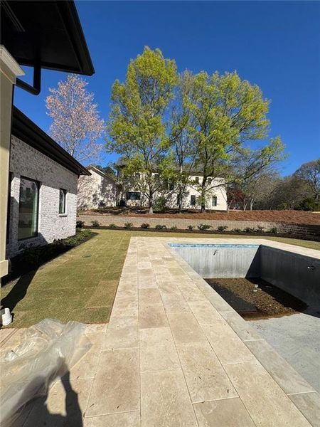 Exterior details and patio area of a home in , Buford (Image 19).