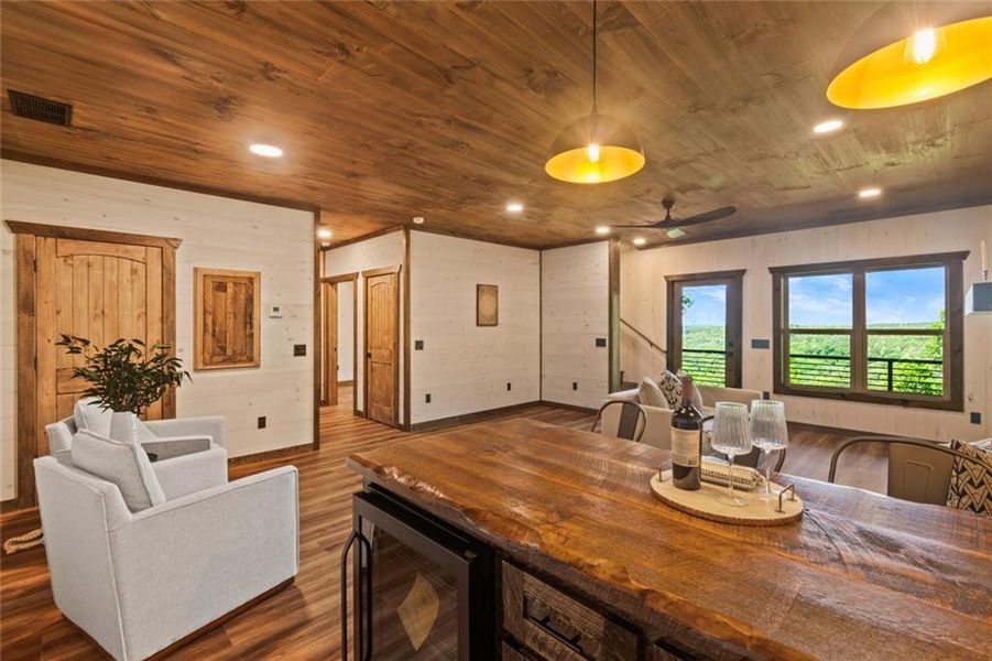 Furnished interior view inside a new home in , Talking Rock (Image 5).