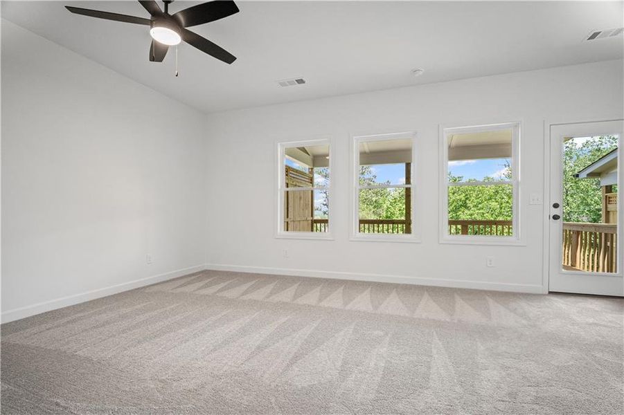 Spacious, unfurnished interior of a new home in , Canton (Image 18).
