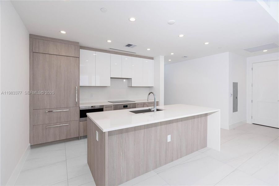 Furnished interior view inside a new home in Selene Oceanfront Residences, Fort Lauderdale (Image 15).