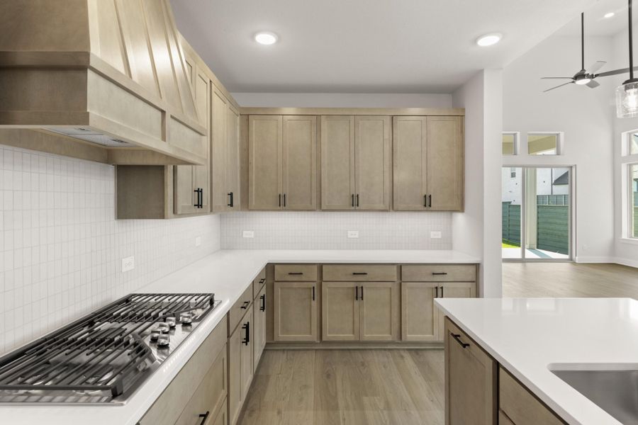 Close-up of interior finishes inside a home in Discovery Collection at Union Park, Little Elm (Image 11).
