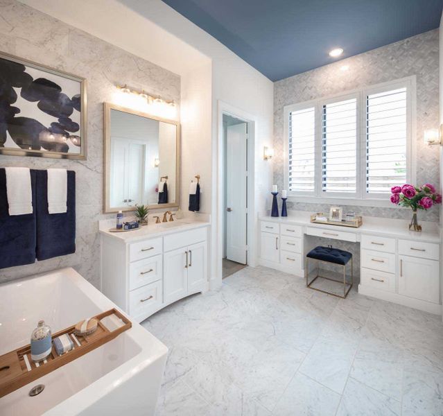 Representative Primary Bathroom - some options shown