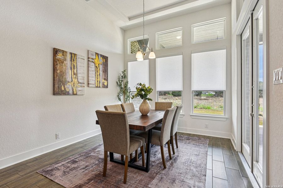 Furnished interior view inside a new home in Waldsanger, New Braunfels (Image 20).
