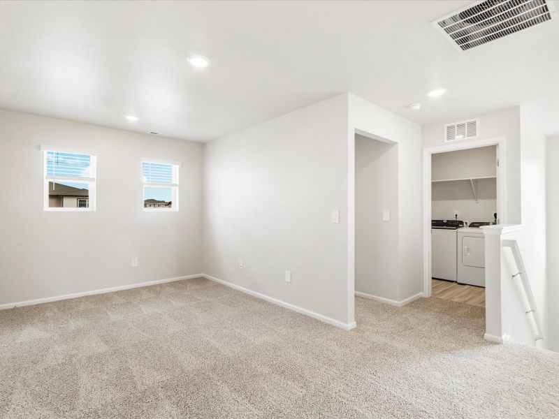Spacious, unfurnished interior of a new home in Westgate, Greeley (Image 10). Spacious, unfurnished interior of a new home in Westgate, Greeley (Image 10).