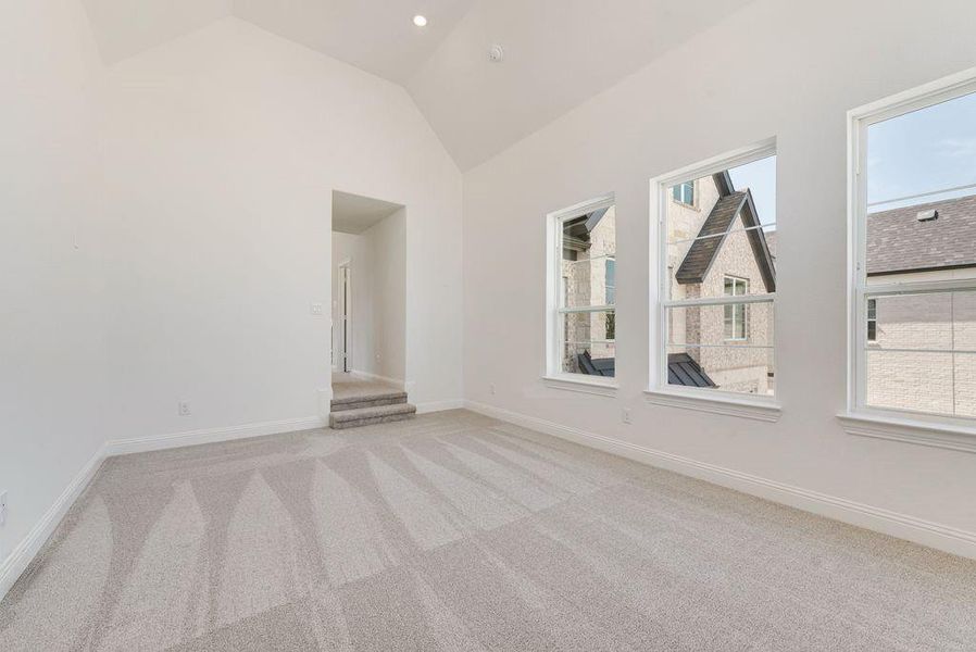 Spacious, unfurnished interior of a new home in Breezy Hill, Rockwall (Image 27). Spacious, unfurnished interior of a new home in Breezy Hill, Rockwall (Image 27).
