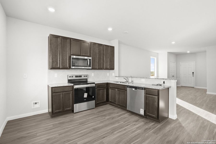 Furnished interior view inside a new home in Applewhite Meadows, San Antonio (Image 8).
