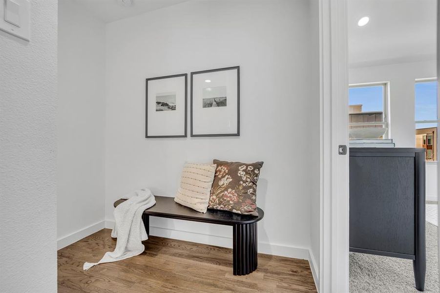 Furnished interior view inside a new home in , Dallas (Image 21). Furnished interior view inside a new home in , Dallas (Image 21).