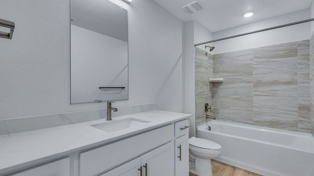 Furnished interior view inside a new home in Prairie Song, Windsor (Image 12).