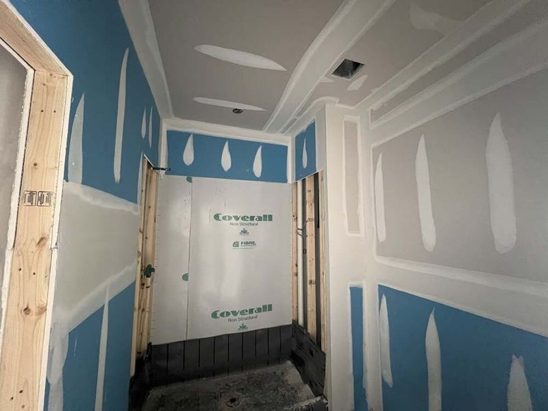 Guest Bathroom Construction Progress