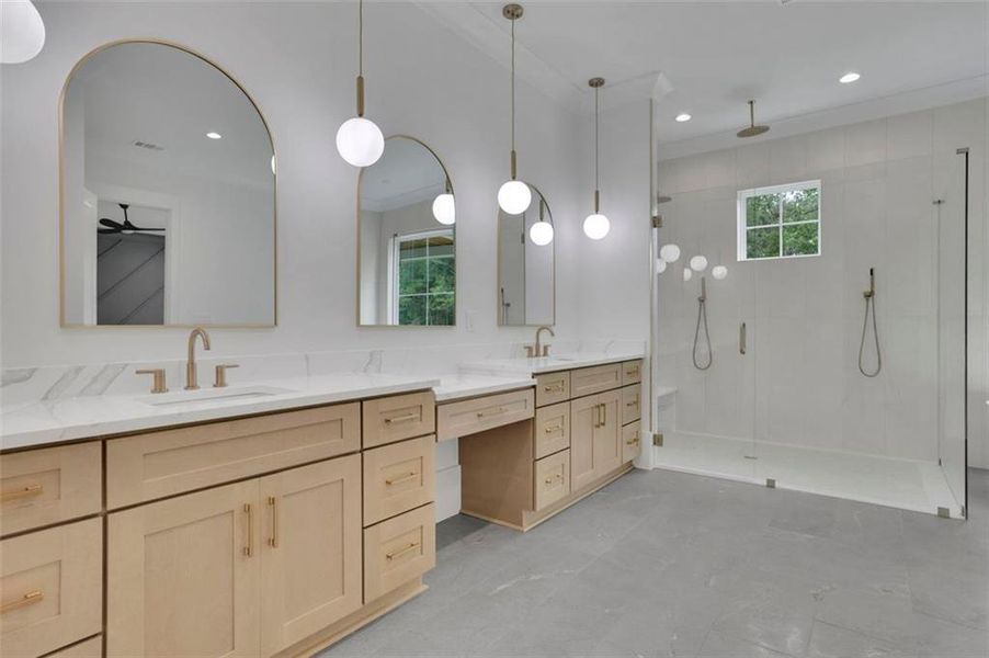 Furnished interior view inside a new home in , Bethlehem (Image 14).