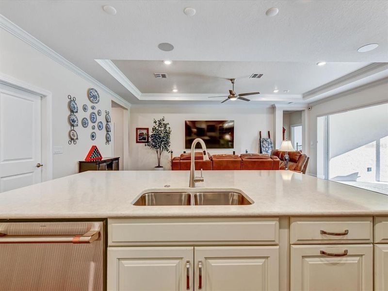 Furnished interior view inside a new home in , Wesley Chapel (Image 9).