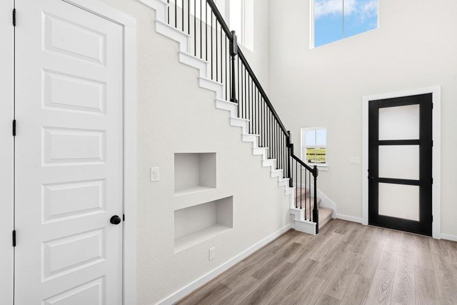 Spacious, unfurnished interior of a new home in University Heights, Round Rock (Image 15). Spacious, unfurnished interior of a new home in University Heights, Round Rock (Image 15).