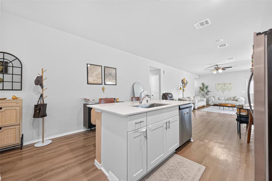 Furnished interior view inside a new home in , Magnolia (Image 9).