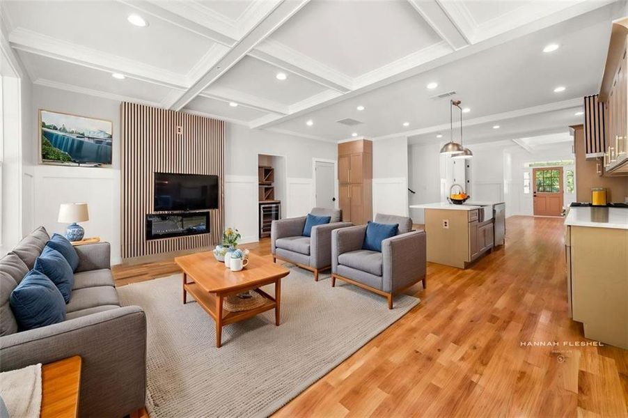 Furnished interior view inside a new home in , Avondale Estates (Image 16).