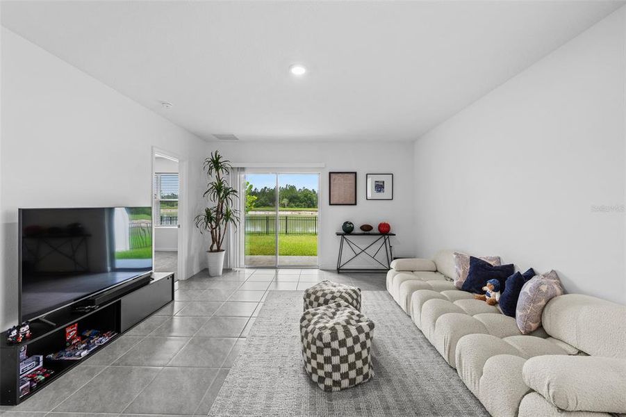 Furnished interior view inside a new home in Northwater at Two Rivers, Zephyrhills (Image 13).