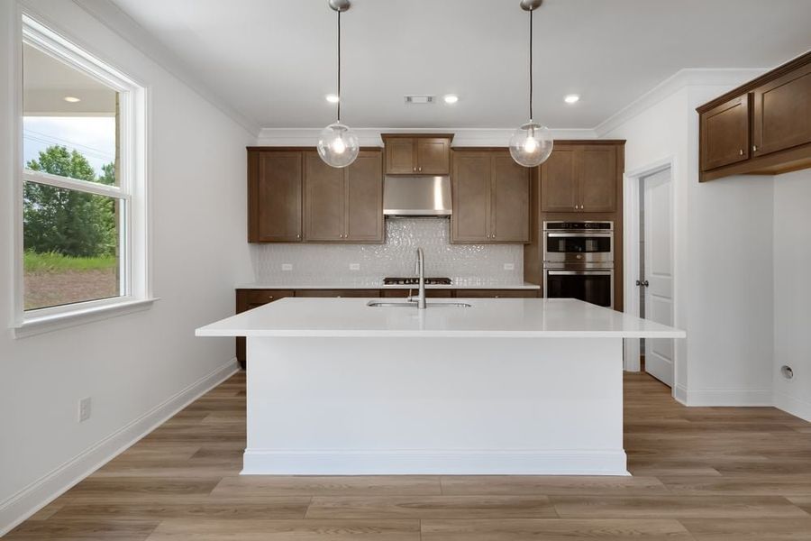 Furnished interior view inside a new home in Auburn Glen, Dacula (Image 2).