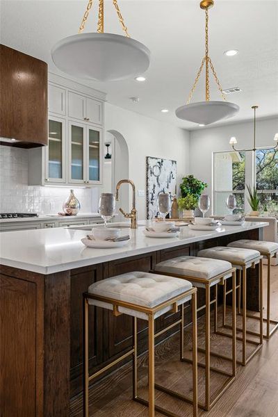Furnished interior view inside a new home in SouthBend Estates, Granbury (Image 16).