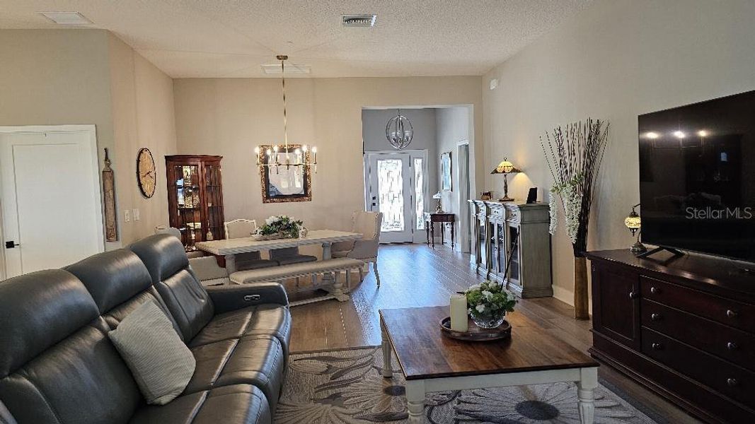 Furnished interior view inside a new home in , The Villages (Image 34).