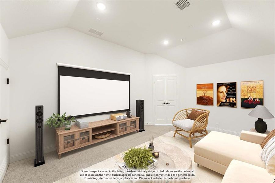Furnished interior view inside a new home in Glenbrook, Red Oak (Image 11).