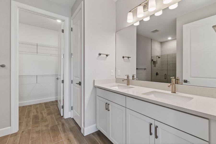 Furnished interior view inside a new home in Costa Pointe, Vero Beach (Image 39).
