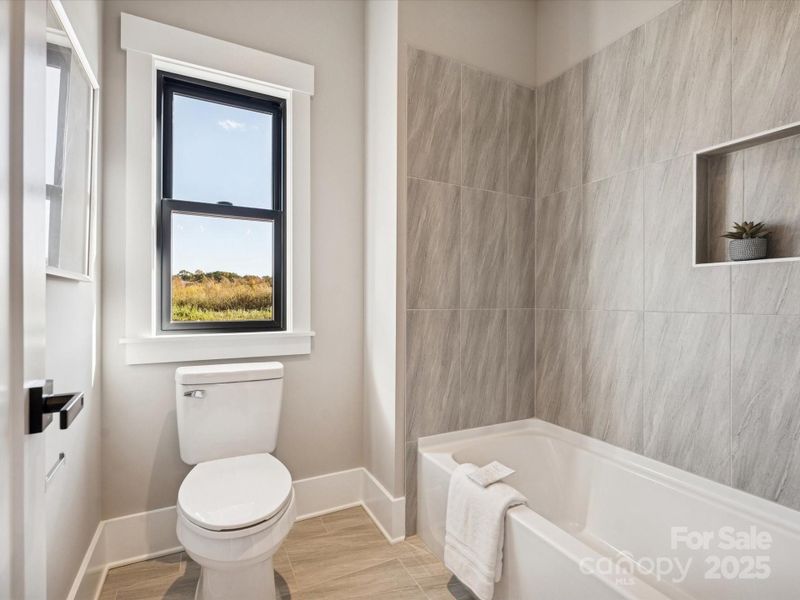 Furnished interior view inside a new home in , Salisbury (Image 13).