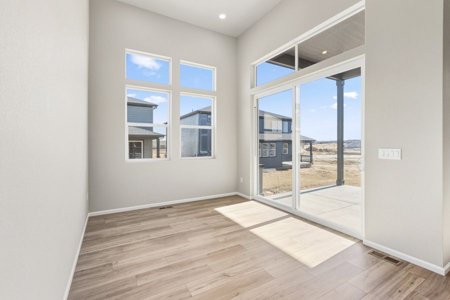 Spacious, unfurnished interior of a new home in Talon Pointe, Thornton (Image 10). Spacious, unfurnished interior of a new home in Talon Pointe, Thornton (Image 10).