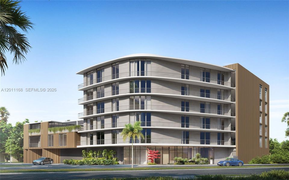 Condo located in Miami, FL showcasing its design and architecture (Image 2). Condo located in Miami, FL showcasing its design and architecture (Image 2).