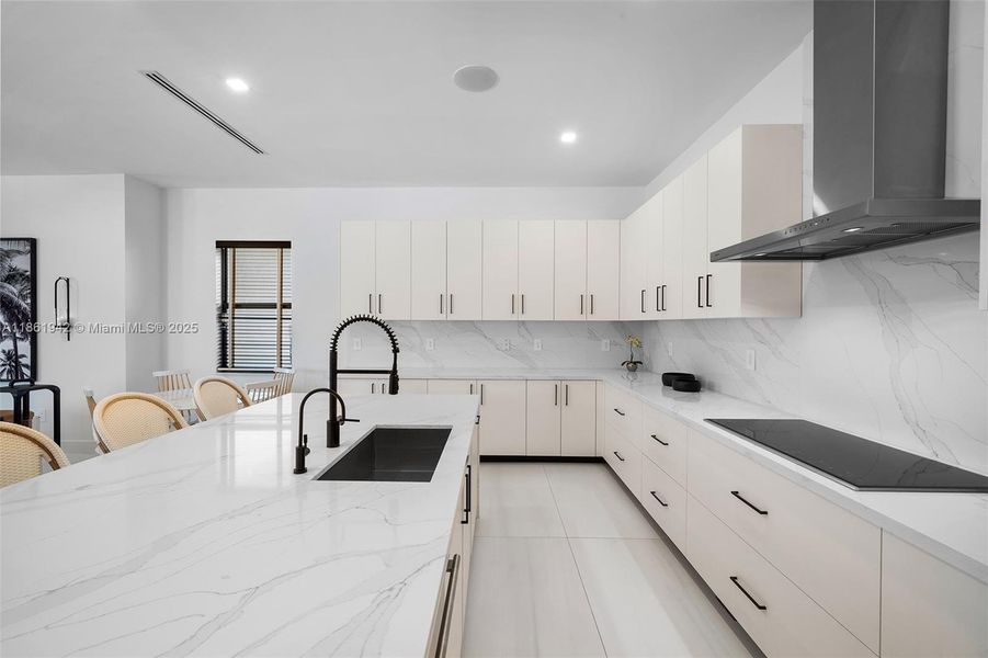 Furnished interior view inside a new home in , Miami (Image 58). Furnished interior view inside a new home in , Miami (Image 58).