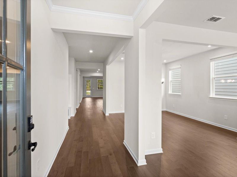 Representative unfurnished interior of a home built from the The Glenwood D by Davidson Homes LLC in Kelly Preserve, Loganville (Image 19).