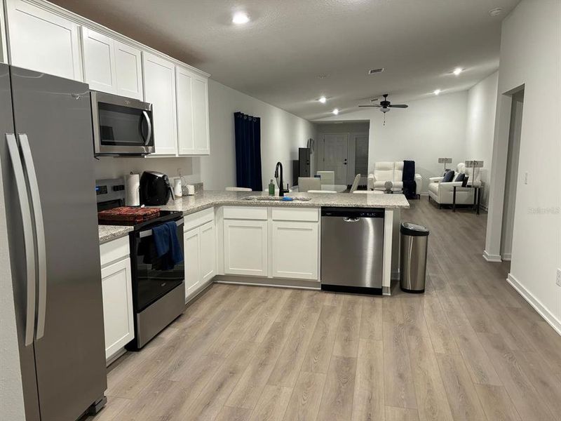 Furnished interior view inside a new home in , Tampa (Image 8).