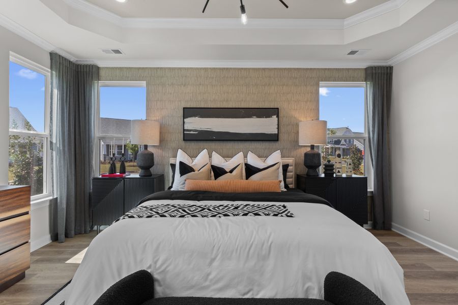 Representative furnished interior of a home built from the The Sand Dollar by Chesapeake Homes in Coastal Club of the Carolinas, Calabash (Image 18).