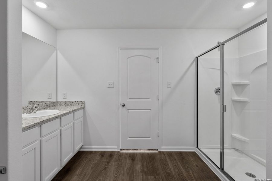 Furnished interior view inside a new home in , Lytle (Image 6).