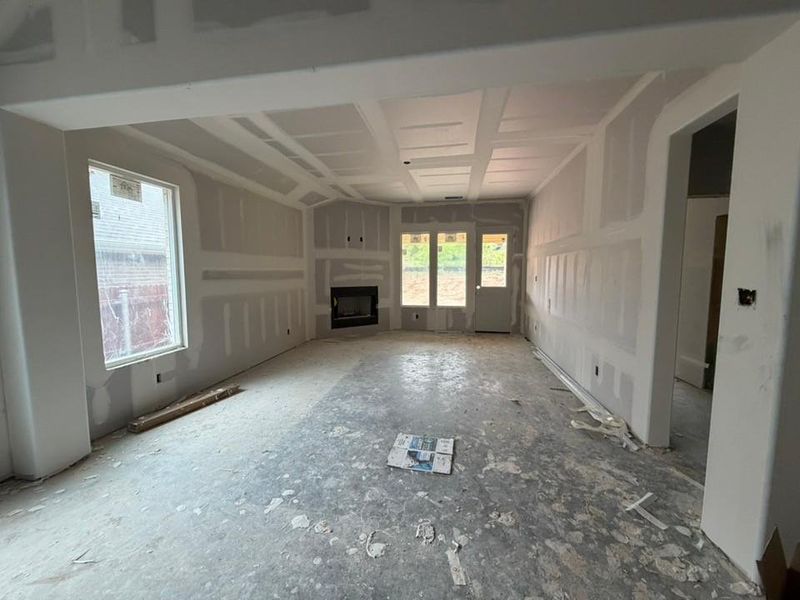 In-progress construction of a new home in Waterford Park, Weatherford, TX (Image 8).