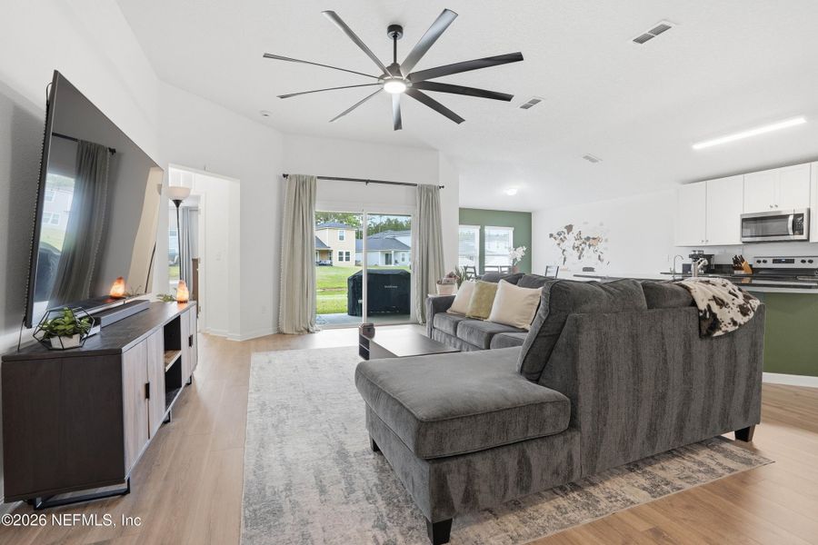 Furnished interior view inside a new home in , Jacksonville (Image 24).