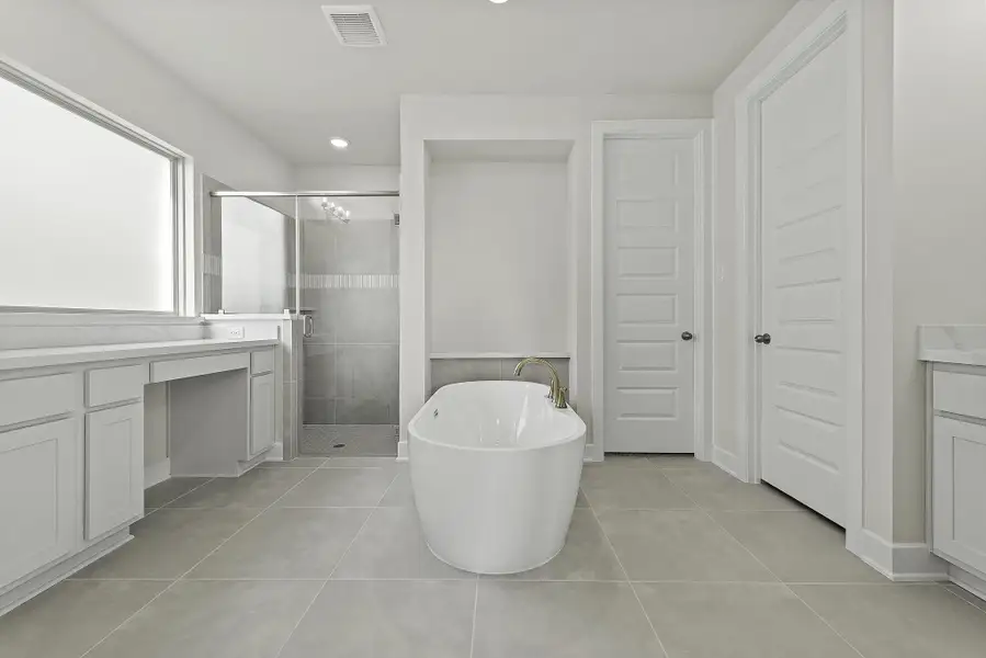 Representative furnished interior of a home built from the The Dalton by Westin Homes in Parmer Ranch - 60', Georgetown (Image 7).