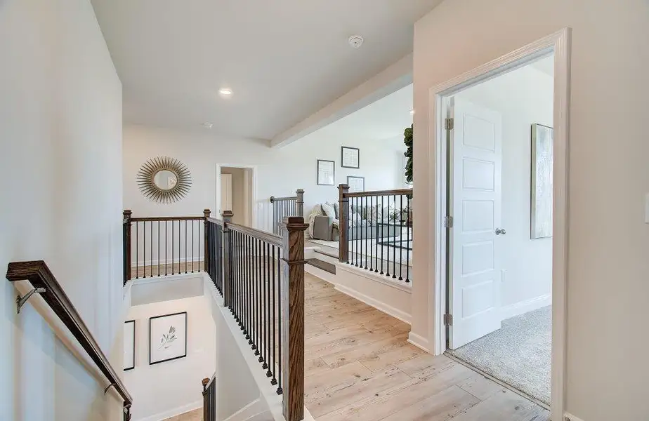 Furnished interior view inside a new home in Pinecrest Ridge, Dacula (Image 5).
