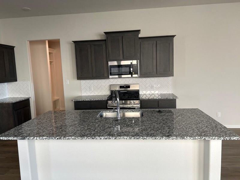 Furnished interior view inside a new home in Liberty Pointe, Gainesville (Image 9).