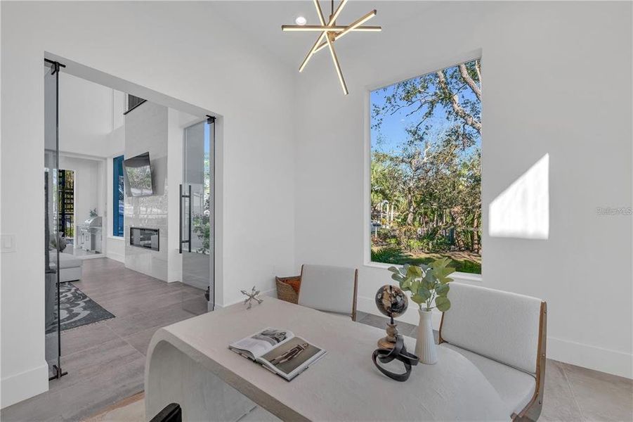 Furnished interior view inside a new home in , Sarasota (Image 17).