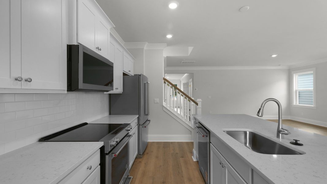 Furnished interior view inside a new home in Sheep Island, Summerville (Image 8).