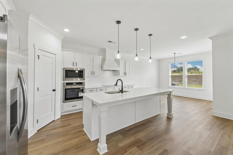 Furnished interior view inside a new home in Magnolia Ridge, Monroe (Image 11).