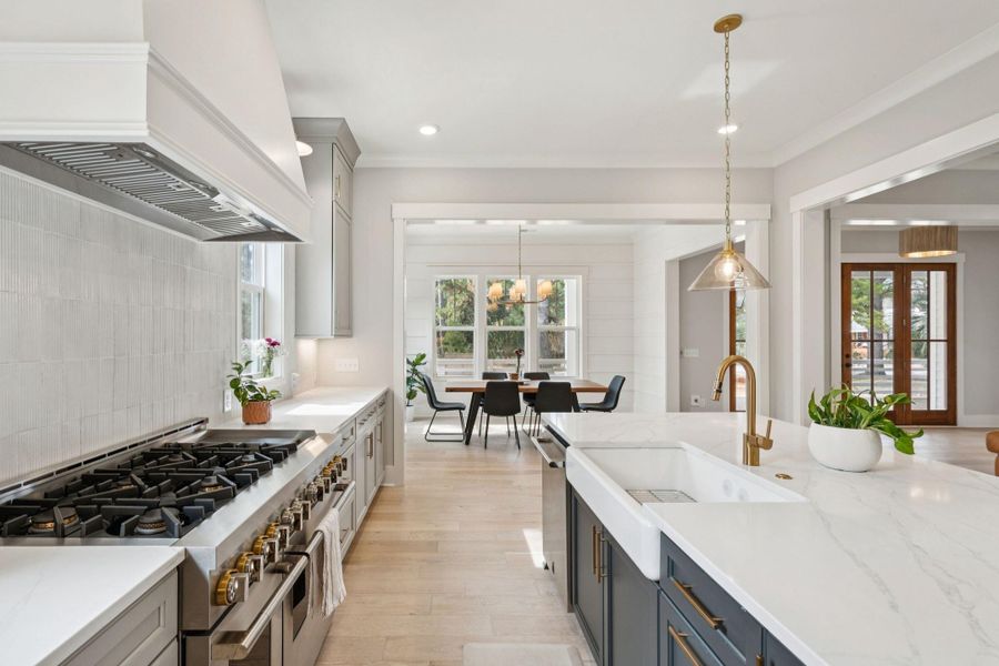 Furnished interior view inside a new home in , Mount Pleasant (Image 17).