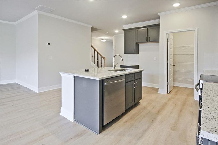 Furnished interior view inside a new home in Somerset at Riverbrook, Gainesville (Image 5).