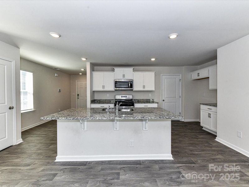 Furnished interior view inside a new home in Abrial Ridge, York (Image 14).