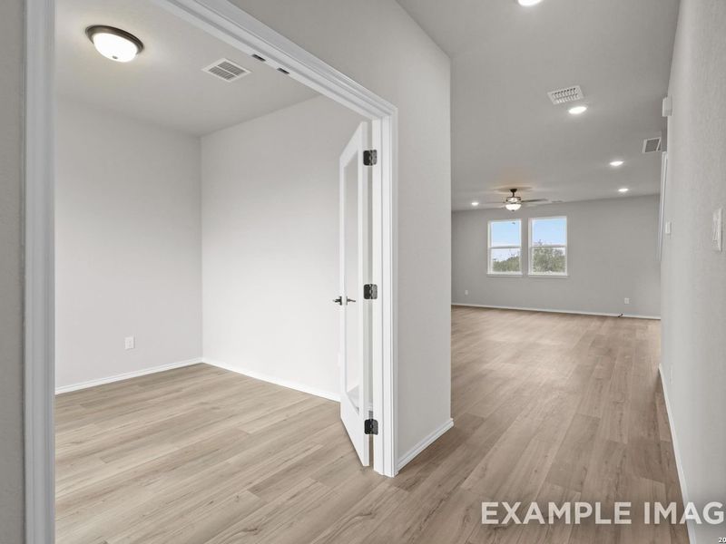 Spacious, unfurnished interior of a new home in Horizon Pointe, Converse (Image 16).
