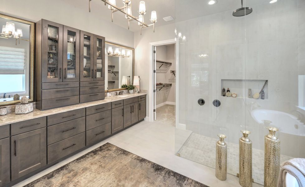 Representative furnished interior of a home built from the Egret VII - Regency Series | 70' Wide Lots by ICI Homes in Courtney Grove, St. Augustine (Image 6).