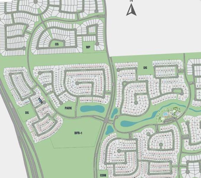 22111 Strathfield Circle - Community Site Map